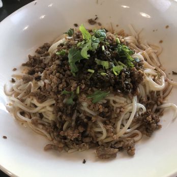 Mizu - Szechuan Dan Dan noodles look nothing like the menu and much smaller portion than expected - Sushi Bars Near Me - Clarksville, Tennessee