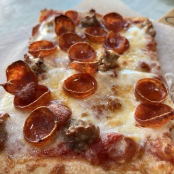 ZeroZero39 Pizzeria - PEPPERONI & SAUSAGE LG - Pizza Near Me - Huntington Beach, California ZeroZero39 Pizzeria - PEPPERONI & SAUSAGE LG - Pizza Near Me - Huntington Beach, California