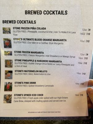 Menu photo 3 Stone Brewing Tap Room - Oceanside Oceanside, CA Menu photo 3 Stone Brewing Tap Room - Oceanside Oceanside, CA