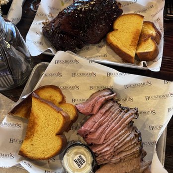 Buckboard's Barbecue & Brew - Tri-Tip Platter* and ribs - New American Near Me - El Cajon, California Buckboard's Barbecue & Brew - Tri-Tip Platter* and ribs - New American Near Me - El Cajon, California