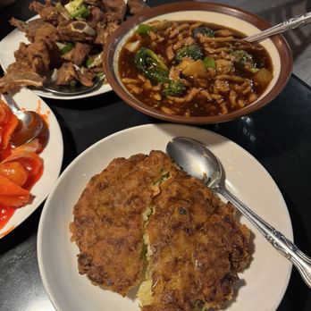 Szechuwan Garden - Pork Egg Foo Young and Pepper and Salt Pork Chop - Chinese Near Me - Montclair, California Szechuwan Garden - Pork Egg Foo Young and Pepper and Salt Pork Chop - Chinese Near Me - Montclair, California