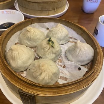 Nan Xiang Soup Dumplings - Flushing - Steamed Vegetable Dumplings(6pcs)(6)Vegetable - Shanghainese Near Me - Flushing, New York Nan Xiang Soup Dumplings - Flushing - Steamed Vegetable Dumplings(6pcs)(6)Vegetable - Shanghainese Near Me - Flushing, New York