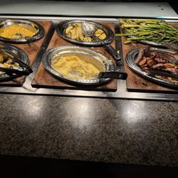 Casino Pauma - Buffet potatoes and veggies