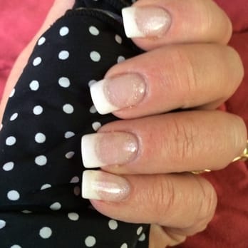 Nail Galleria - My acrylic fill turned out very nice. Love the little sparkle in the powder. Finished off with clear gel coat - Nail Salons Near Me - Flagstaff, Arizona Nail Galleria - My acrylic fill turned out very nice. Love the little sparkle in the powder. Finished off with clear gel coat - Nail Salons Near Me - Flagstaff, Arizona