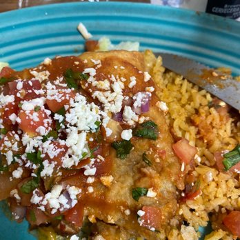Amigos Mexican Restaurant - Vera Cruz chicken chimichanga - Mexican Near Me - Bishop, California