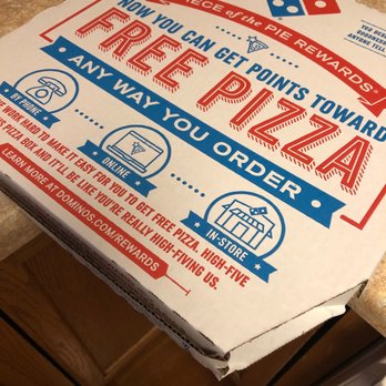Domino’s Pizza - a pizza box on a counter - Pizza Near Me - Eagle River, Alaska
