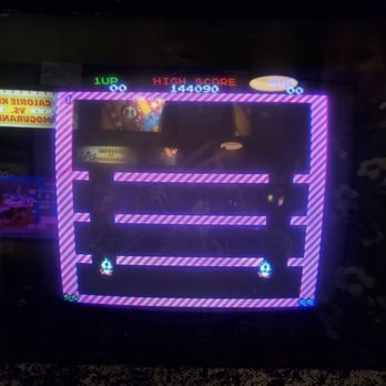 Galloping Ghost Arcade - Bubble Bobble! One of my favorite low-stakes NES games: you're a dragon capturing bad guys in bubbles and turning them into food - Arcades Near Me - Brookfield, Illinois