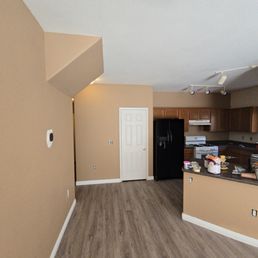 Paint job for the Kitchen/Dinning room. Paint job for the Kitchen/Dinning room.