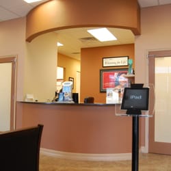 Gulfshore Dental - IPad station for patients in waiting area.