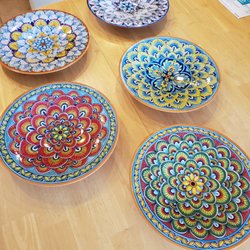 Ceramiche Ricceri - Hand Crafted - Hand Painted Dinner Plates