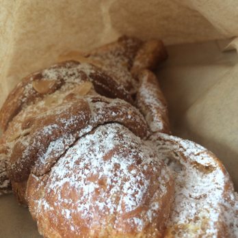 Summer Moon Coffee - An almond croissant.....hope I can wait until breakfast to indulge! - Coffee & Tea Near Me - Frisco, Texas