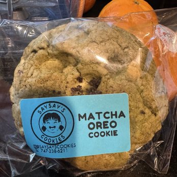 Saysay's Cookies - Matcha+Oreo= yummy - Desserts Near Me - North Hollywood, California Saysay's Cookies - Matcha+Oreo= yummy - Desserts Near Me - North Hollywood, California
