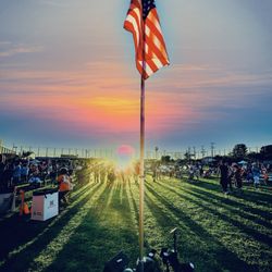 Gabrielino High School - Celebrating 4th July with drone show