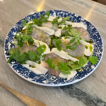 kann - Kampachi with coconut cream - Caribbean Near Me - Portland, Oregon