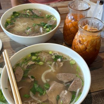 We Love Pho 2 - Pho 15. Pho Sliced Rare Beef and Beef Meatballs 53. Thai Tea - Vietnamese Near Me - Long Beach, California We Love Pho 2 - Pho 15. Pho Sliced Rare Beef and Beef Meatballs 53. Thai Tea - Vietnamese Near Me - Long Beach, California