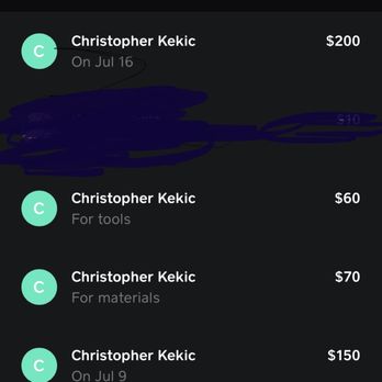 Christopher Kekic - Payment to him - Plumbing Near Me Christopher Kekic - Payment to him - Plumbing Near Me