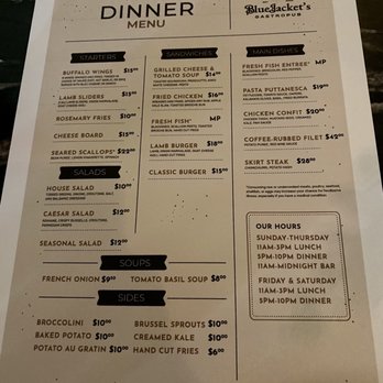 Blue Jackets Gastropub - Menu - Wine Bars Near Me - Orlando, Florida
