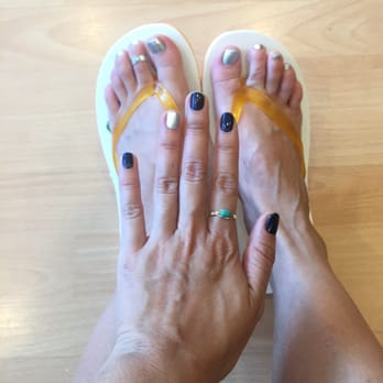 Kitty's Nails - Toes too! And some cute flip flops to go. - Nail Salons Near Me - San Francisco, California Kitty's Nails - Toes too! And some cute flip flops to go. - Nail Salons Near Me - San Francisco, California