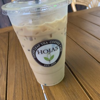 Hojas Tea House - Cold Brew with Vanilla Creamer - Desserts Near Me - Long Beach, California Hojas Tea House - Cold Brew with Vanilla Creamer - Desserts Near Me - Long Beach, California