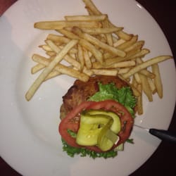 Boston Pizza - Pepperoni bacon pizza burger