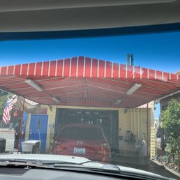 Car wash area