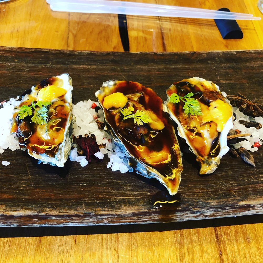 Morimoto Napa - Oyster Foie Gras - Japanese Near Me - Napa, California