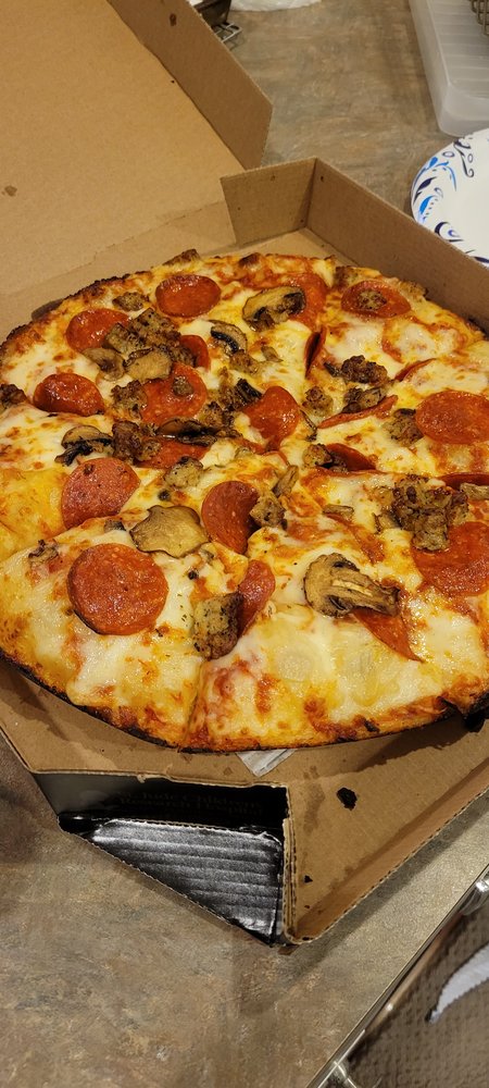 Food from Domino's Pizza