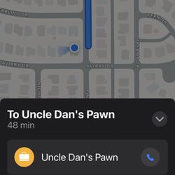 Uncle Dan's Pawn - Time wasted driving one way