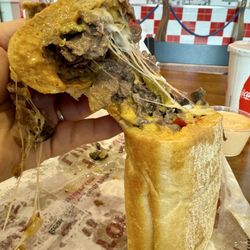 Tony Luke’s at Mohegan Pennsylvania - Cheeseteak with whiz and prov