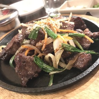 Chin Hills - Jumuluk - boneless short rib + white rice + lettuce wrap ($2 more) - Korean Near Me - Kenmore, New York