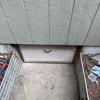 APR Heating and Air - A crawl space hatch installed by our team to keep rodents out, in Lacey, Wa. - Heating & Air Conditioning/HVAC Near Me - Olympia, Washington APR Heating and Air - A crawl space hatch installed by our team to keep rodents out, in Lacey, Wa. - Heating & Air Conditioning/HVAC Near Me - Olympia, Washington