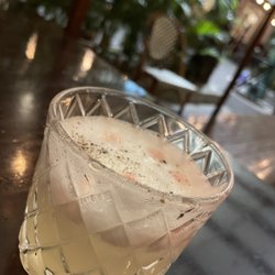 La Corriente Cevicheria Nais - Mezcal sour