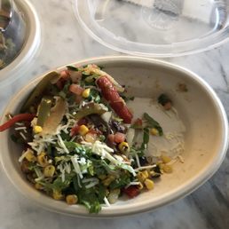 Pancheros salad (out of the box)