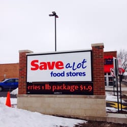 Save A Lot - Specials posted on LCD display