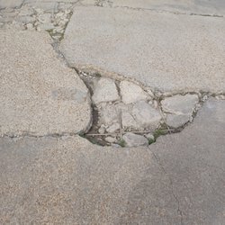 Nelco Cineplex - Potholes in front of the Nelco!