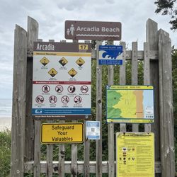 Arcadia Beach State Recreation Site - To the beach!