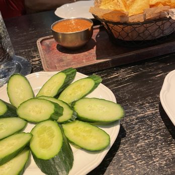 Calaveras Cantina - Tableside guac with chips and cucumber - Bars Near Me - Boca Raton, Florida Calaveras Cantina - Tableside guac with chips and cucumber - Bars Near Me - Boca Raton, Florida