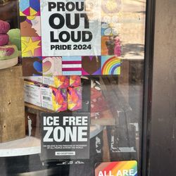 Lush - ICE FREE ZONE  EVERYONE SHOULD BE FREE TO TRAVEL WORLD WIDE