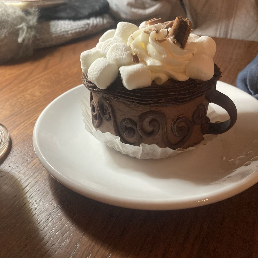 Dorsey's Cafe - The hot cocoa spice cake. - Bakeries Near Me - Cedarburg, Wisconsin