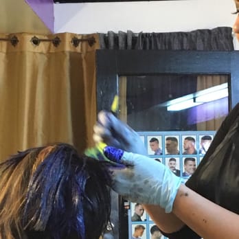 Electric Beauty Salon - Blue hair - Hair Stylists Near Me - Ontario, California Electric Beauty Salon - Blue hair - Hair Stylists Near Me - Ontario, California