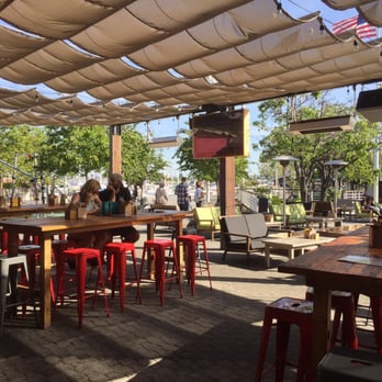 Plank - Outdoor tables and lounge seating - Bowling Near Me - Oakland, California Plank - Outdoor tables and lounge seating - Bowling Near Me - Oakland, California