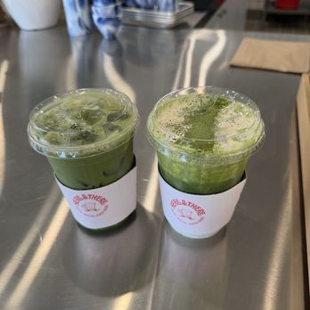 Here & There - pistachio matcha and vienna matcha - Coffee & Tea Near Me - La Mirada, California Here & There - pistachio matcha and vienna matcha - Coffee & Tea Near Me - La Mirada, California
