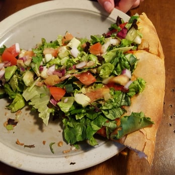 Planet Pizza - Vegan salad Pizza, no cheese or eggs, and very good - Pizza Near Me - Ridgefield, Connecticut Planet Pizza - Vegan salad Pizza, no cheese or eggs, and very good - Pizza Near Me - Ridgefield, Connecticut