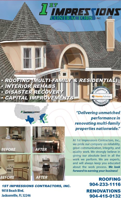 Slide of 1st Impressions Contractors