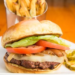 Whiskey Creek - Norfolk - Bison Burger with hand-cut, fresh potato fries