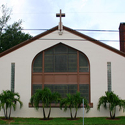 First United Methodist Church - Sanctuary/Worship Center on corner of Broad Street and Palm Ave.