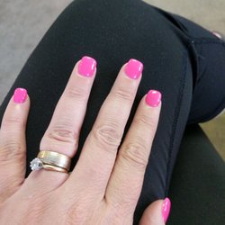Nails.. they go from purple to pink depending on if I am hot or cold!