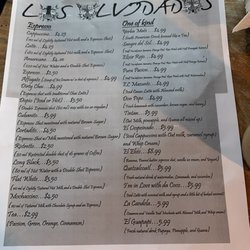 Los Olvidados - Menu drinks