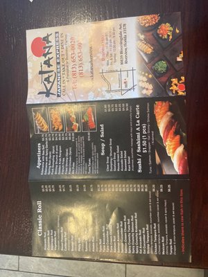Menu photo 2 Katana Japanese Express Riverview, FL Menu photo 2 Katana Japanese Express Riverview, FL