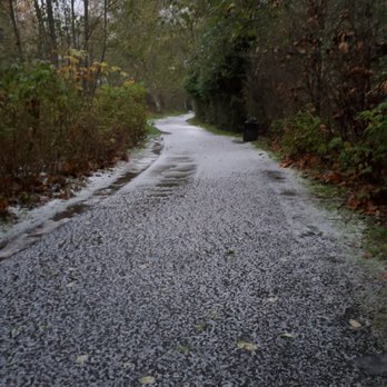 Nathan Chapman Memorial Trail - Encountered sleet on the trail! - Parks Near Me - South Hill, Washington